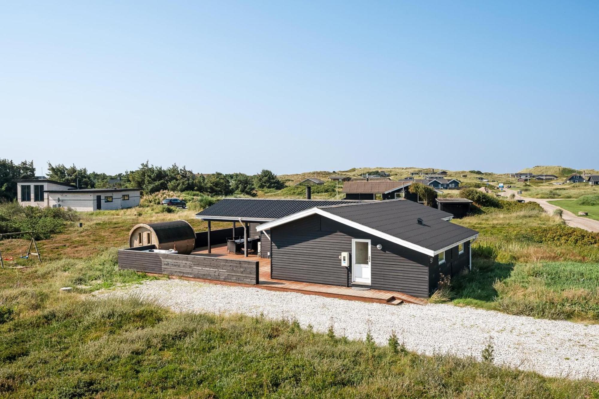 Charming Holiday Home Near The North Sea, With Outdoor Sauna And Outdoor Spa, Ringkøbing Eksteriør bilde