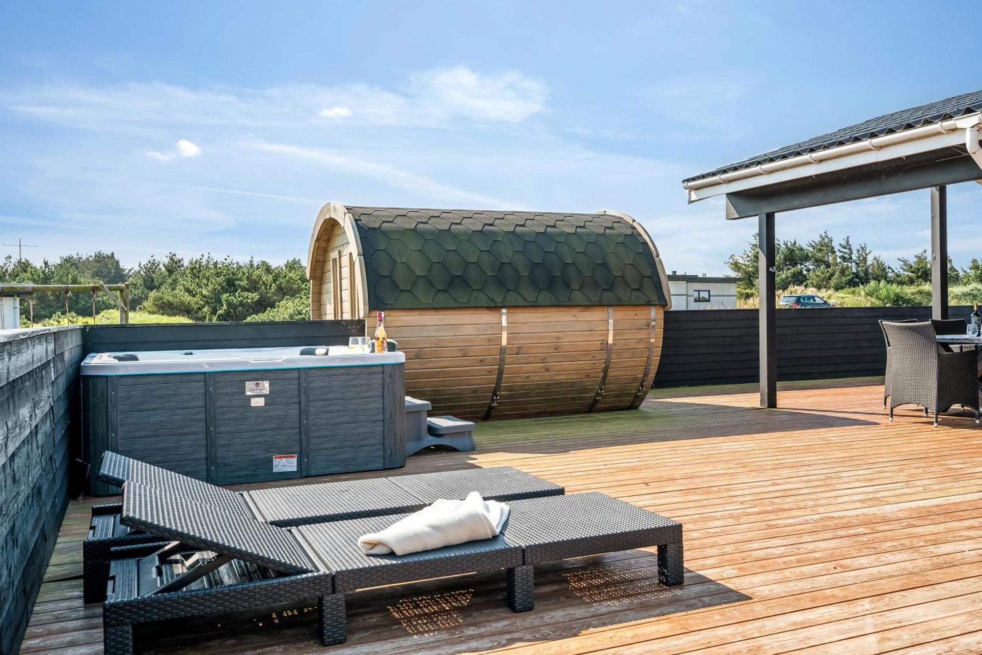 Charming Holiday Home Near The North Sea, With Outdoor Sauna And Outdoor Spa, Ringkøbing Eksteriør bilde