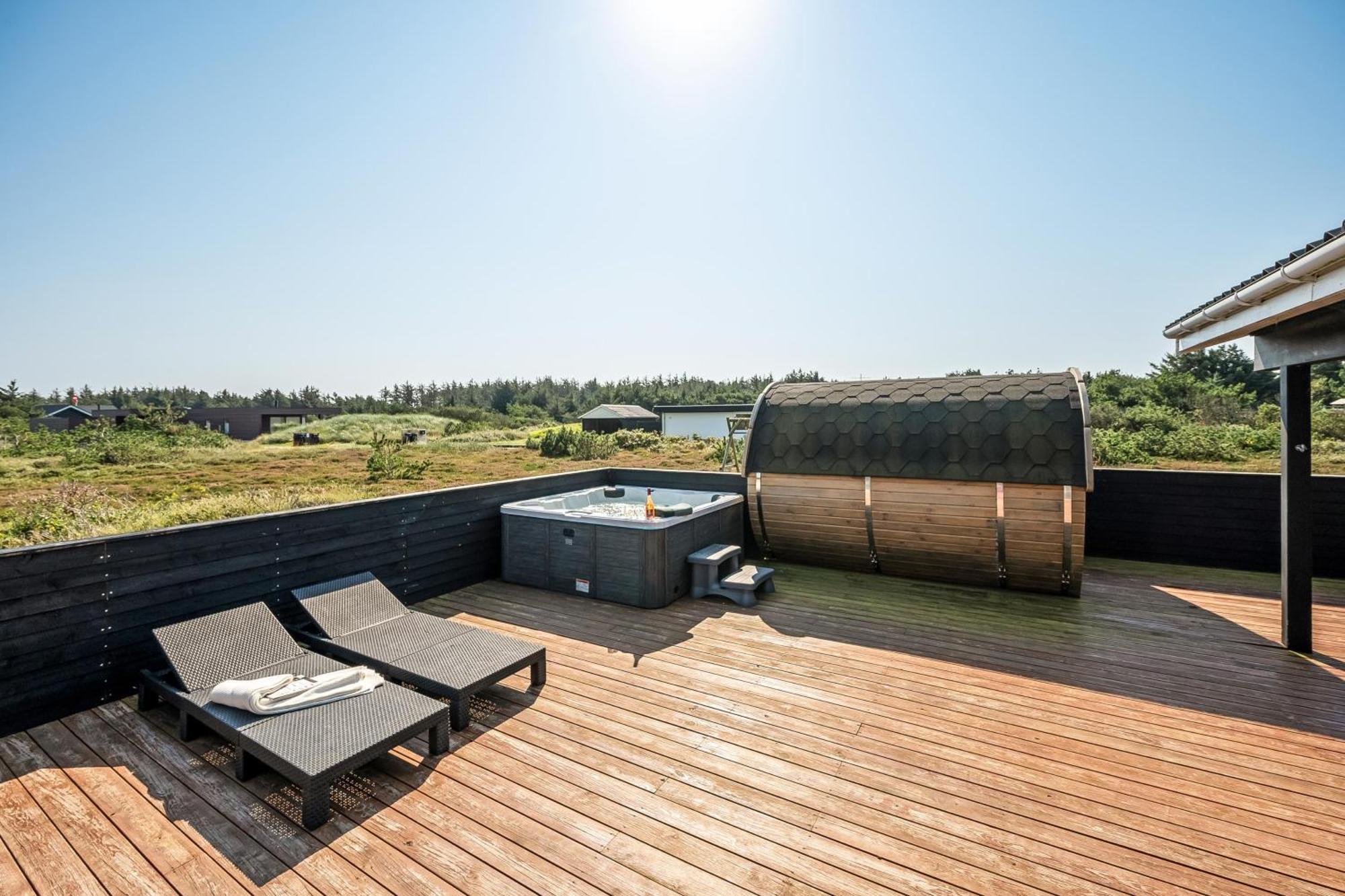 Charming Holiday Home Near The North Sea, With Outdoor Sauna And Outdoor Spa, Ringkøbing Eksteriør bilde