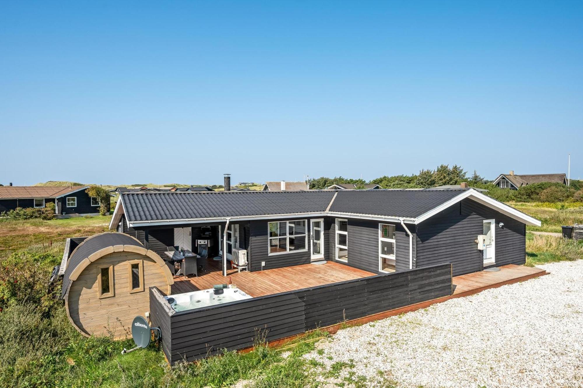 Charming Holiday Home Near The North Sea, With Outdoor Sauna And Outdoor Spa, Ringkøbing Eksteriør bilde