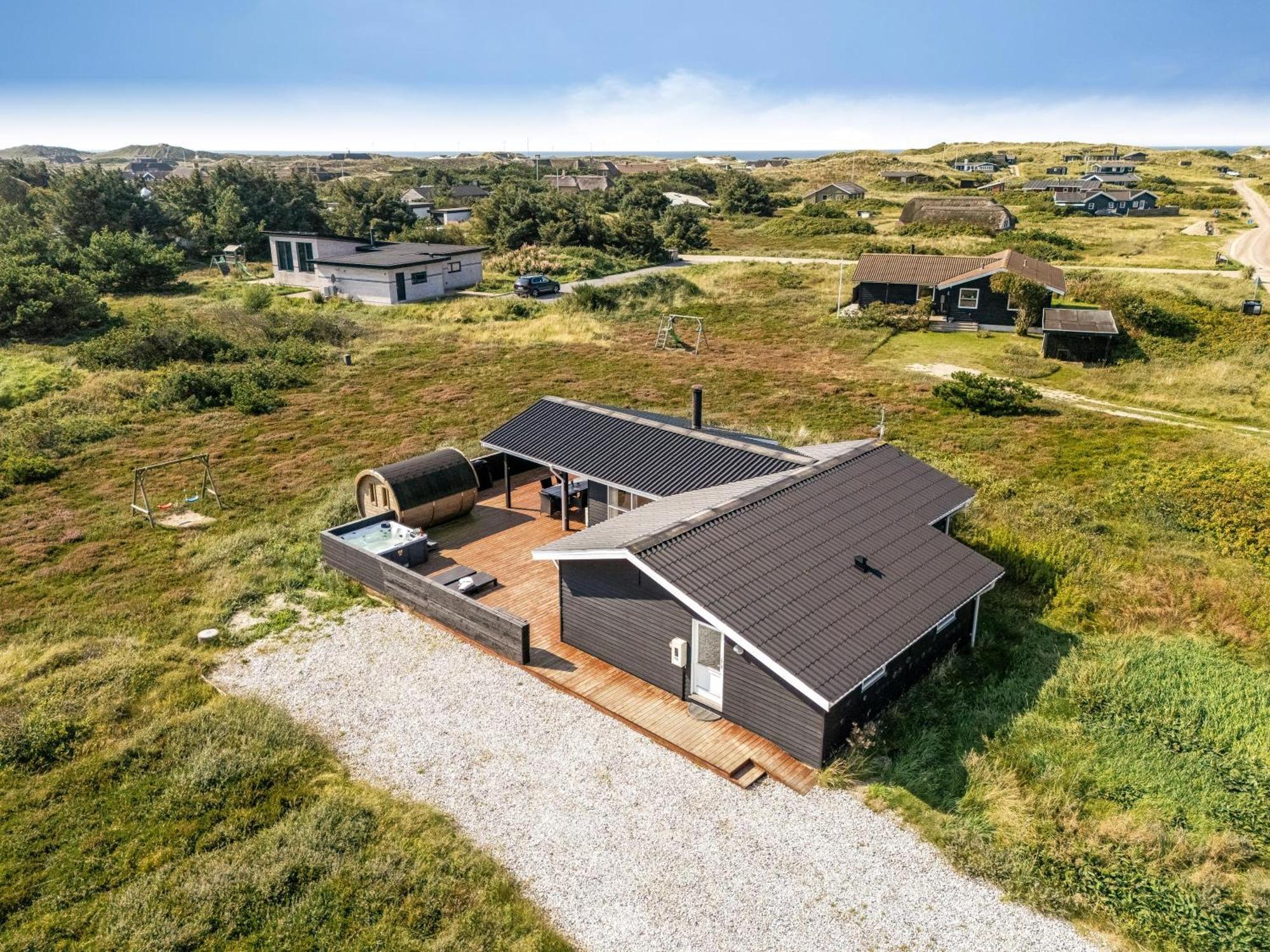 Charming Holiday Home Near The North Sea, With Outdoor Sauna And Outdoor Spa, Ringkøbing Eksteriør bilde