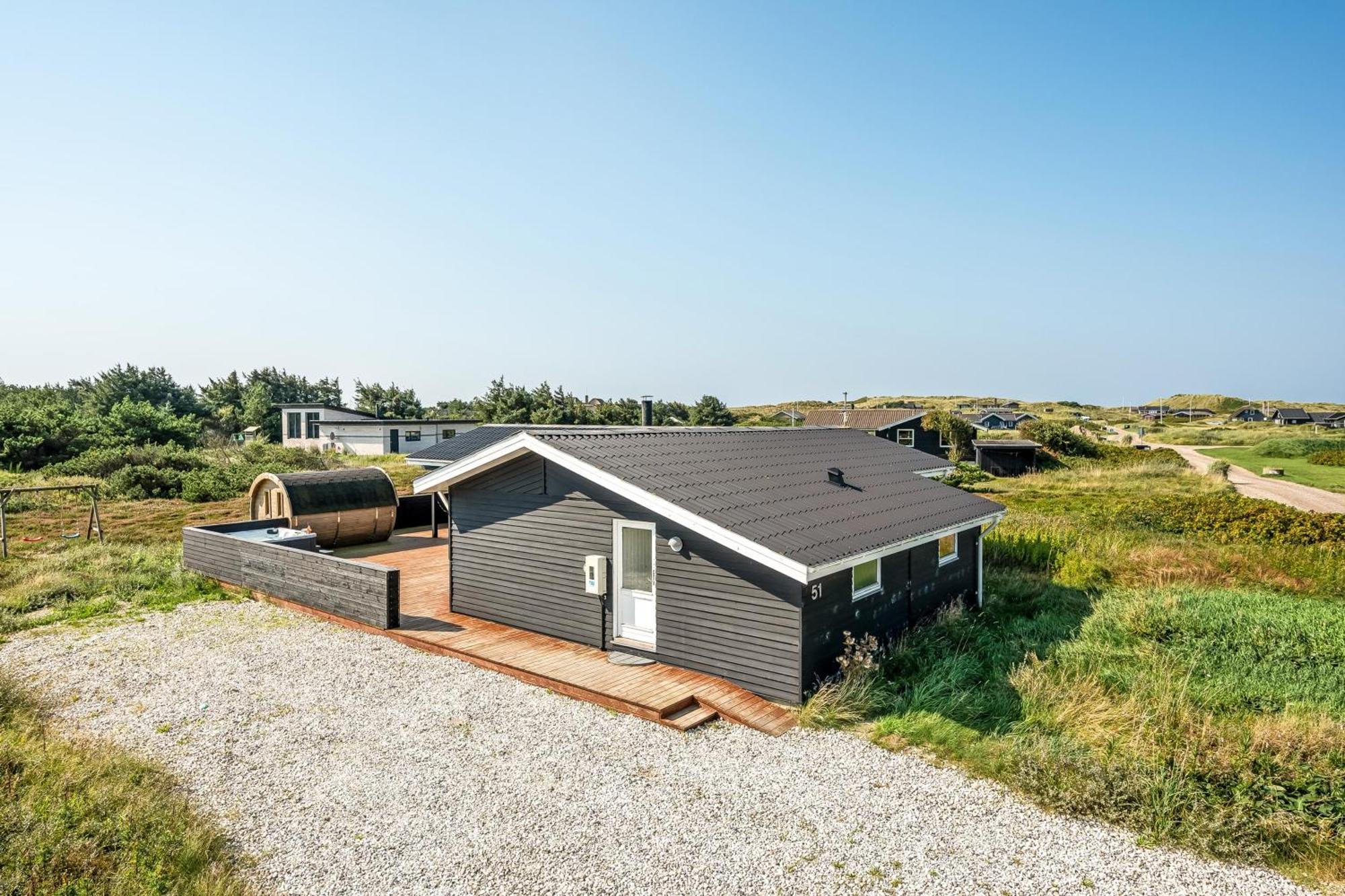 Charming Holiday Home Near The North Sea, With Outdoor Sauna And Outdoor Spa, Ringkøbing Eksteriør bilde