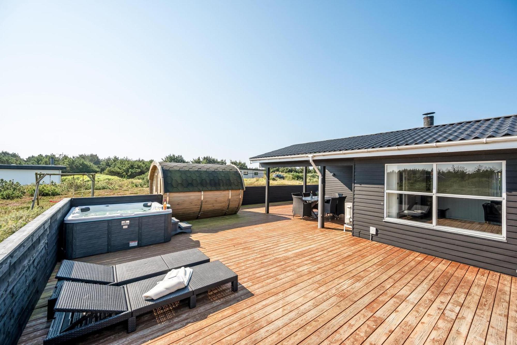 Charming Holiday Home Near The North Sea, With Outdoor Sauna And Outdoor Spa, Ringkøbing Eksteriør bilde
